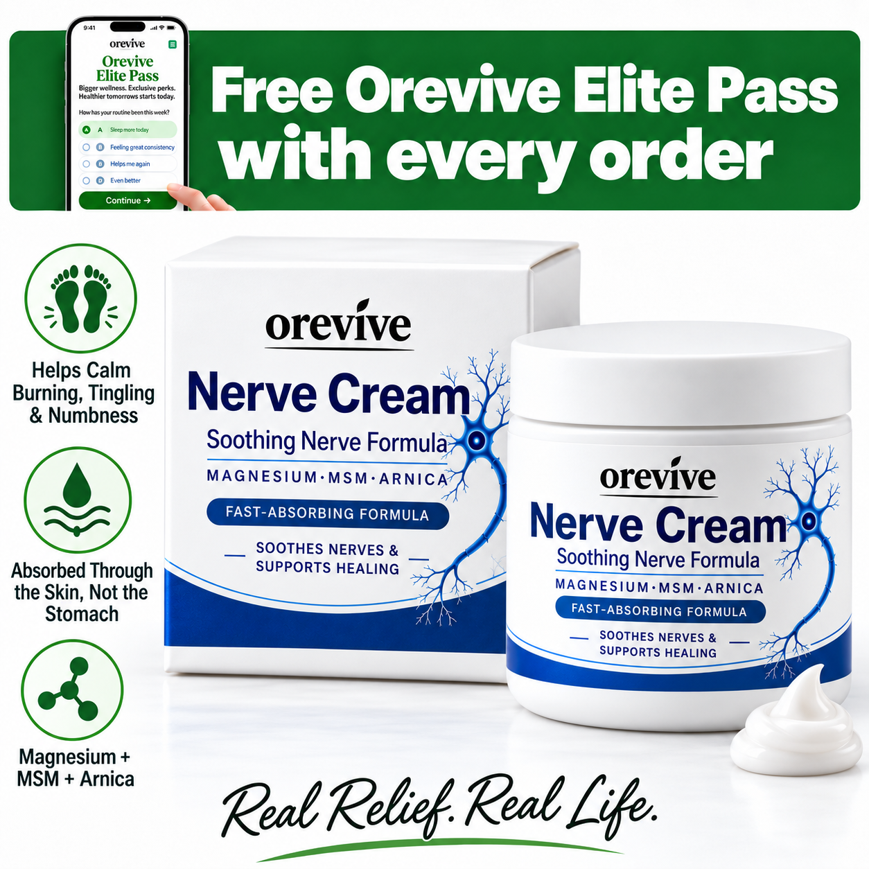 Orevive™ Nervencreme