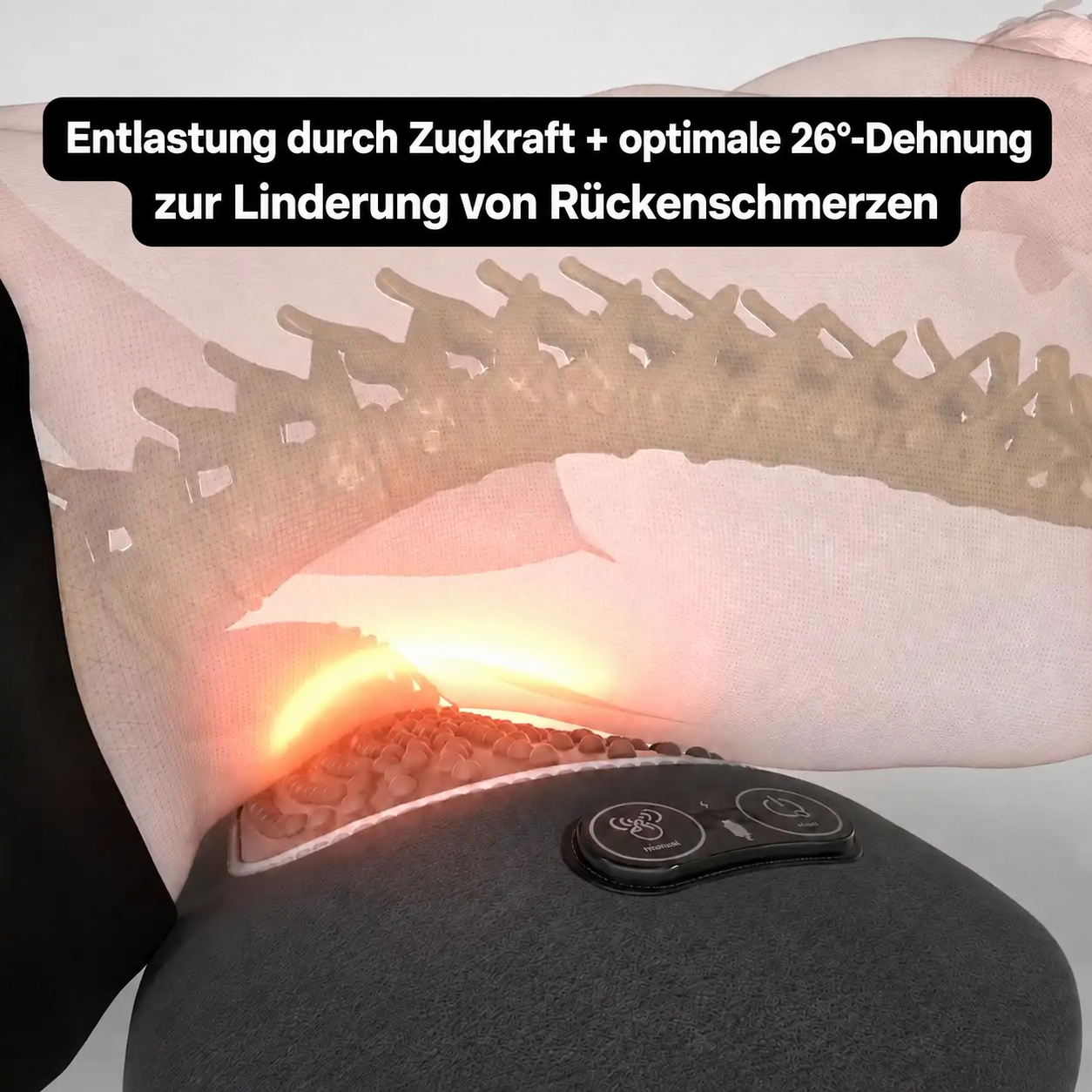 Orevive SpineEase: 26-Grad-Dehnung zur Linderung von Rückenschmerzen