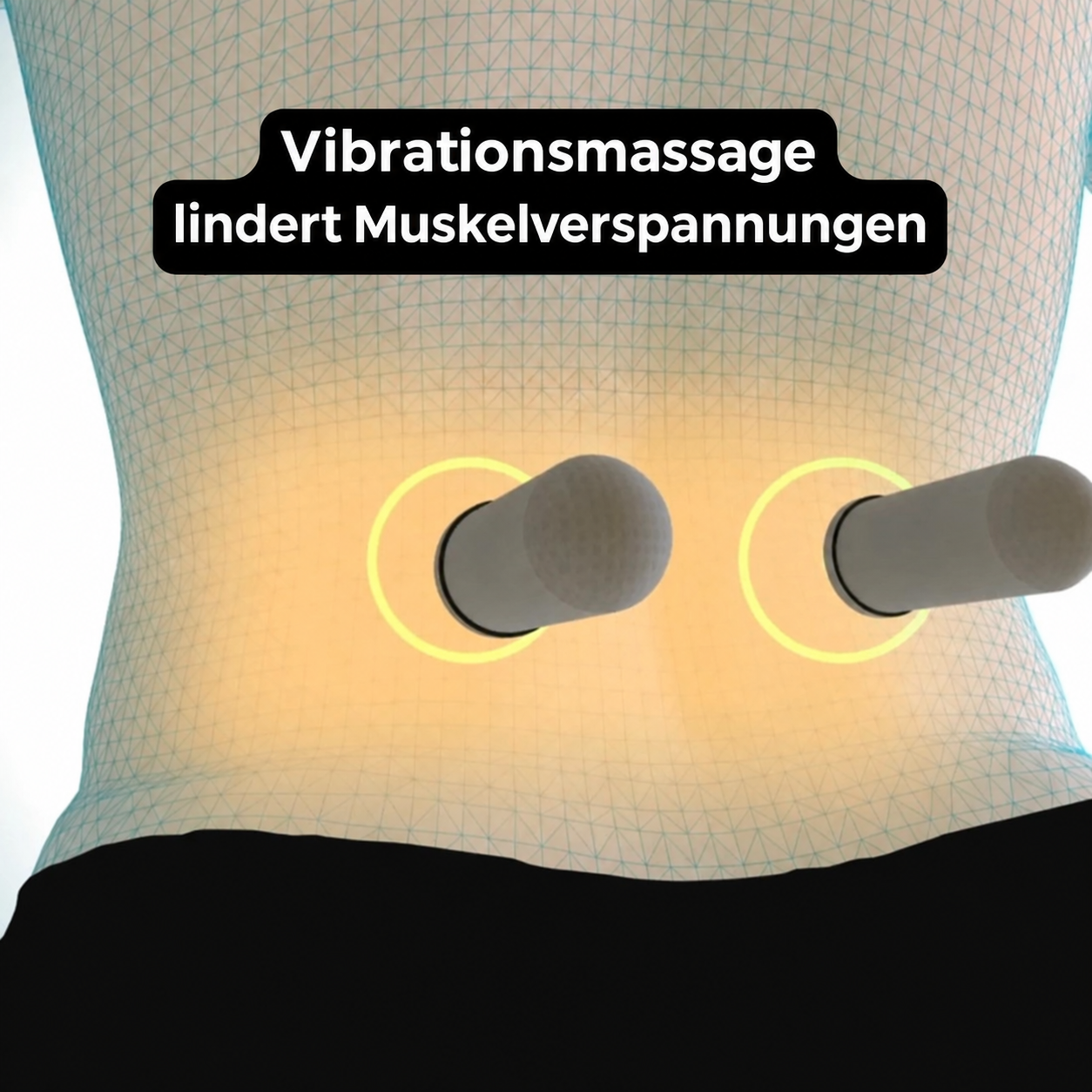 Orevive SpineEase: Vibrationsmassage lindert Muskelverspannungen
